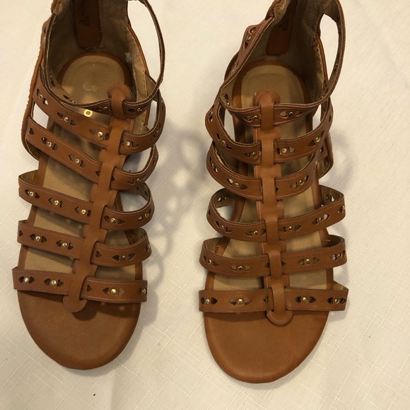 👠Girls Report Sz 1 Gladiator Sandals - Picture 2 of 6